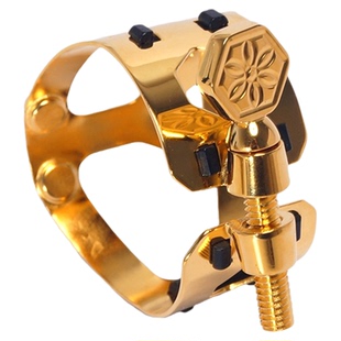 日本柳泽 Yany SIXS六度空间镀金卡子 中音萨克斯 单簧管卡子通用