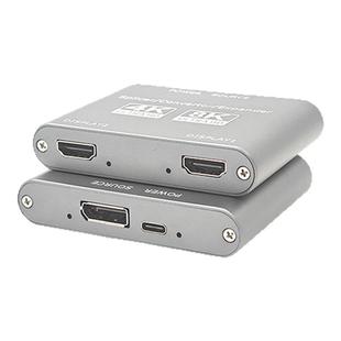 画面拼接器DP转HDMI一进2出大屏投影仪异形融合多屏拼接处理器