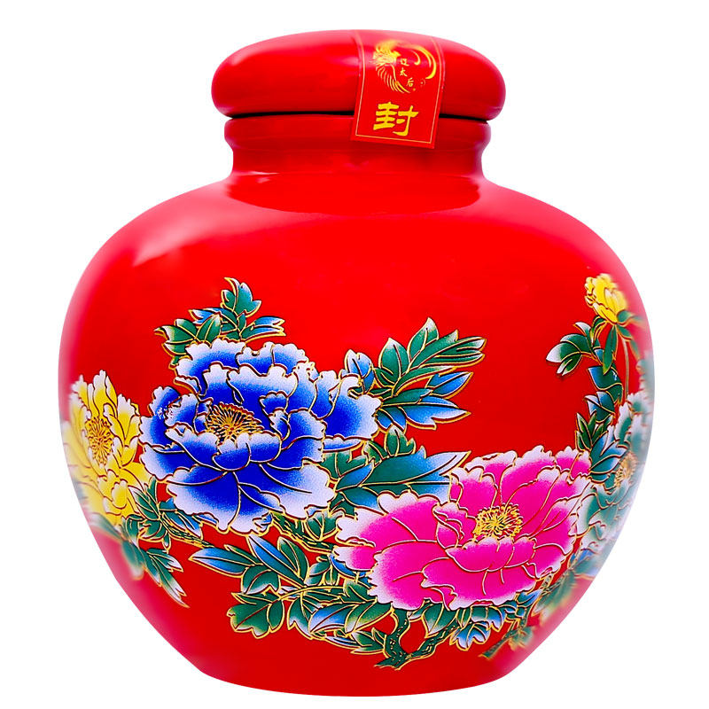 白酒纯粮食坛装53度1000mlML坛子