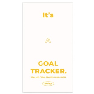 韩国Paperian创意简约办公学生自律30天习惯打卡目标进度计划本子