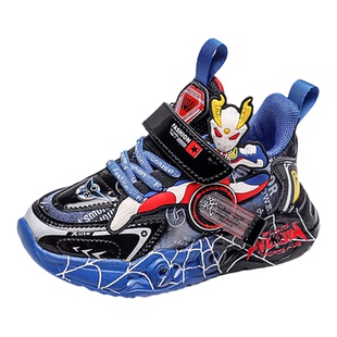 男童鞋子发光网鞋春秋男孩单鞋亮灯宝宝鞋子儿童亮灯鞋网面小童鞋