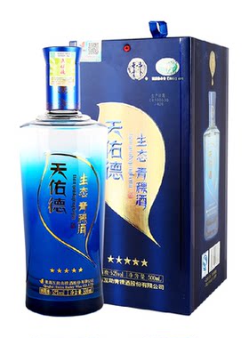 天佑德生态五星青稞酒500ml×1瓶