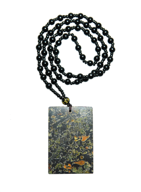 三石星陨男女橄榄陨石平安无事牌