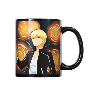 幸运石Fate水杯 官方正版动漫周边黑saber金闪闪间桐樱变色杯子