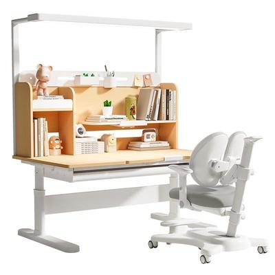 儿童学习桌野火实木可升降护眼桌