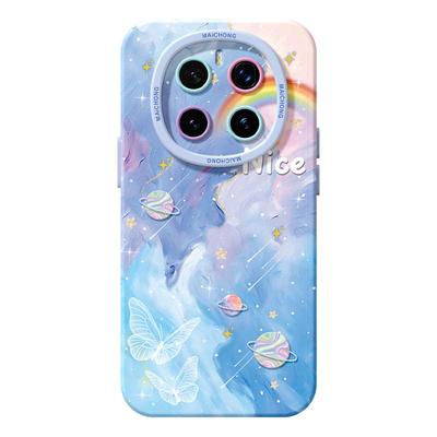 适用荣耀magic7手机壳女款magic6pro保护套新款honor全包防摔magic4至臻版硅胶高级个性5por涂鸦星云华为软壳