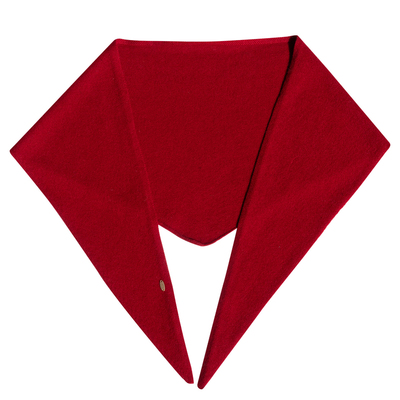 疯帽子纯羊毛三角围巾秋冬日系