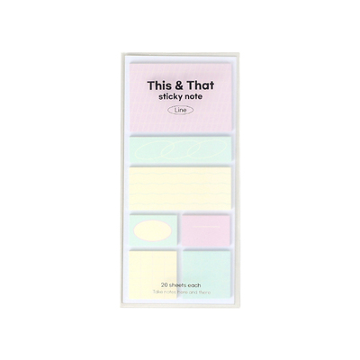 wannathis便签贴彩色备忘便利贴