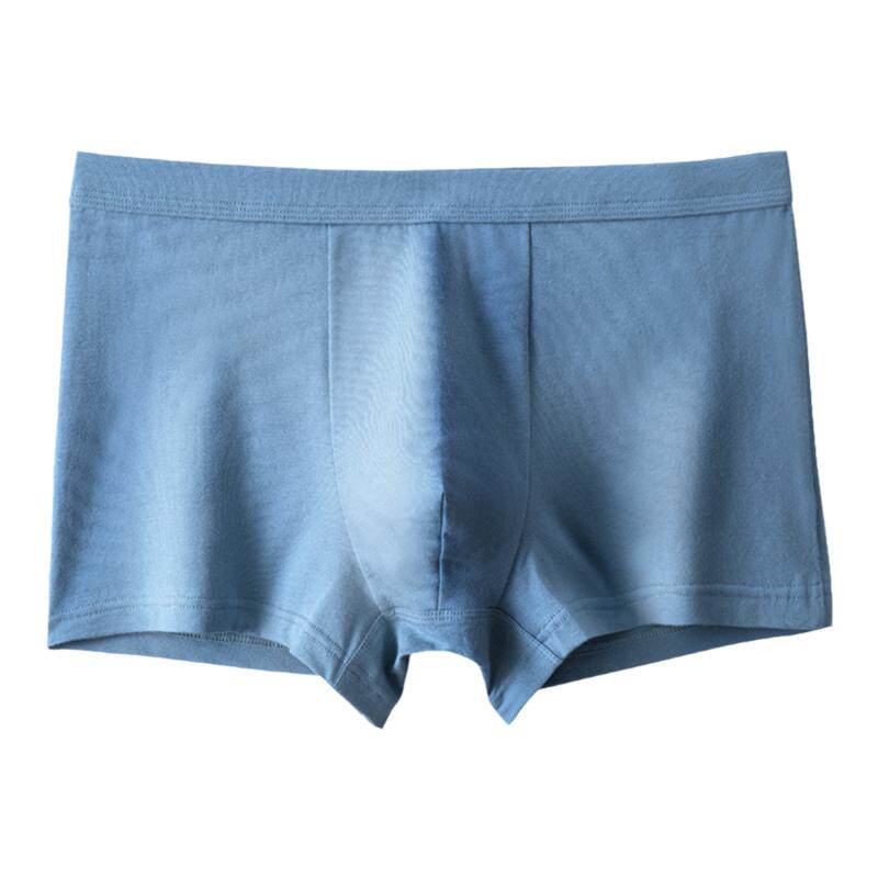 顶瓜瓜顶呱呱内裤男纯棉夏季平角裤男士四角中腰薄款透气3条底裤