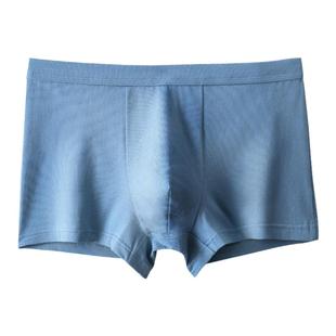 顶瓜瓜顶呱呱内裤男纯棉夏季平角裤男士四角中腰薄款透气3条底裤