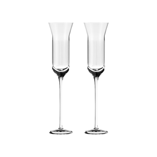 RESONG日诵家居 絮雨水晶玻璃香槟杯 新婚礼物礼盒轻奢婚礼高脚杯