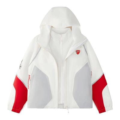 FILA FUSION｜DUCATI斐乐潮牌棉服两件套女2025冬季新款保暖外套