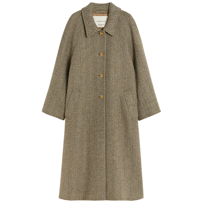 【甄选惠享】Weekend MaxMara 女装长款羊毛混纺大衣5016015606