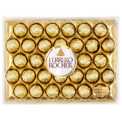 费列罗榛果威化巧克力32粒礼盒装