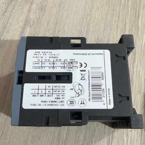询价- 3RH6122-1BM40  实物图拍摄，未使用
