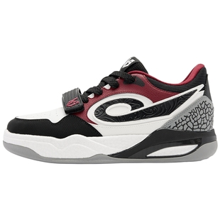 乔丹男款板鞋传奇2.0武侠皮面防泼水耐磨滑板鞋2026冬季学生软底