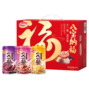 【年货礼盒】达利园混合口味八宝粥360g*12罐 速食粥营养早餐送礼