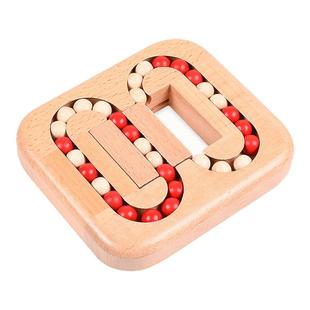 平面滚珠鲁班锁智力成人儿童益智玩具鲁班锁系列趣味拓扑学之谜孔