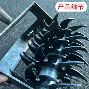 新升级多功能松土锄草翻地开沟手推式耘锄加厚锰钢不锈钢锄板全套