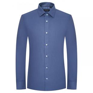 【磨毛保暖】报喜鸟秋冬新款男士商务正装长袖衬衫易打理衬衣上衣