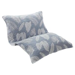 100全棉枕巾纯棉2025新款防头油一对装枕头垫巾男生防螨抗菌加厚