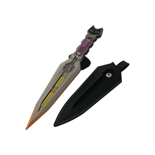 25CM三角洲 皮套款麦晓雯数据飞刀骇爪模型玩具游戏周边手办摆件