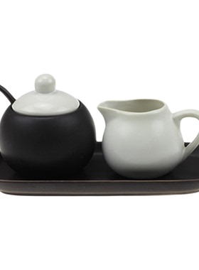 简约现代风黑白色哑光软装饰品
