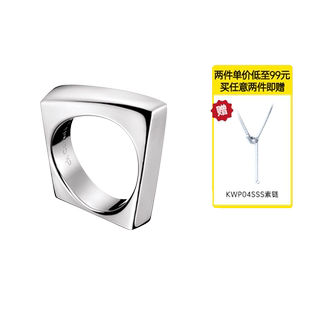 【自营】Calvin Klein/凯文克莱时尚戒指个性小众女礼物不锈钢