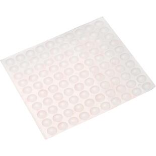 门板防撞胶粒硅胶颗粒缓冲消音自粘防滑贴橱柜门静音垫片家用透明