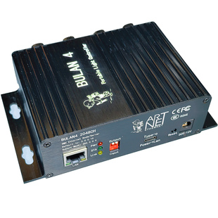 ArtNet转DMX512控制器解码器1024通道控台模拟电脑软件控制摇头灯