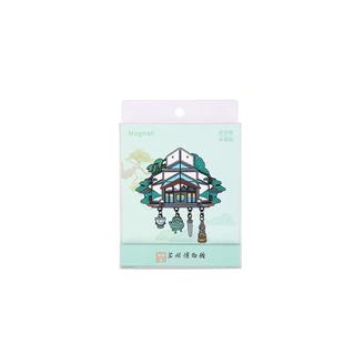 苏州博物馆 金属开合冰箱贴纪念品礼物博物馆文创生日礼物送朋友