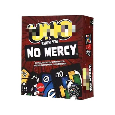 优诺UNO绝不留情卡牌6人聚会