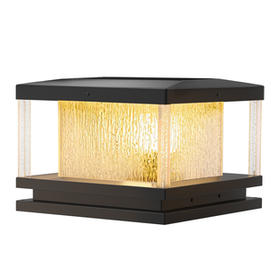 太阳能柱头灯户外防水别墅庭院灯花园围墙灯室外大门柱子灯接电款