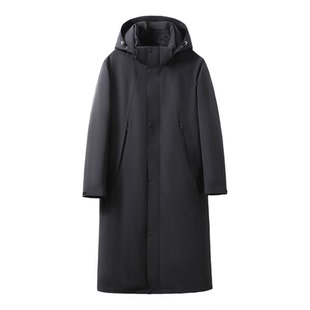 貂皮内胆派克服女长款冬季加厚鹅绒羽绒服可拆卸整貂貂毛男女同款