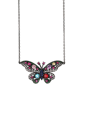 兰术925纯银O字女重工项链高级感