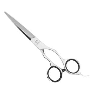 JOEWELL井上鸡牌日本SPM55BT黑骑士骷髅专业美发直剪平剪A型剪刀