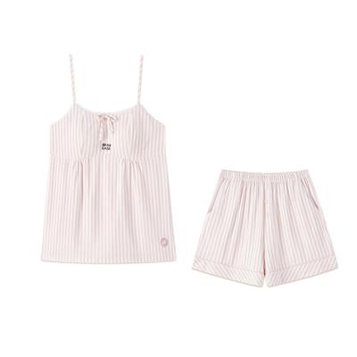 BE带胸垫抗菌防螨纯棉女夏凉感