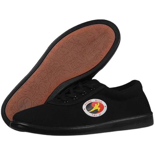 红棉太极鞋女夏天牛筋底帆布鞋武术运动鞋男儿童训练太极拳练功鞋