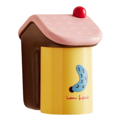 磁吸牙刷杯置物架壁挂式免打孔