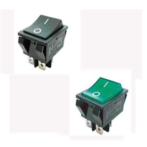 议价台湾亮羣红黑大电流翘板开关 R5 light country 16A/20A/25A/
