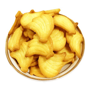 香蕉芝士饼干薄脆咸味日式小圆饼干整箱儿童营养健康早餐休闲食品