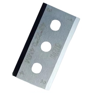 进口钨钢三孔刀片牛皮纸塑料薄膜切割刀片分条机用硬质合金利刀片