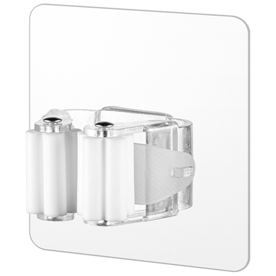 无痕扫把杆子收纳挂架实惠装