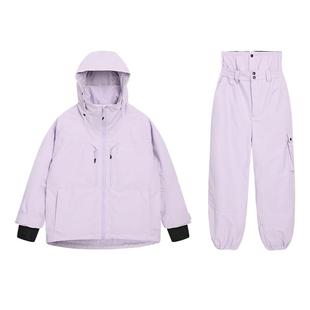 Coldelement滑雪衣女套装保暖防水分体滑雪服滑雪裤单板滑雪装备