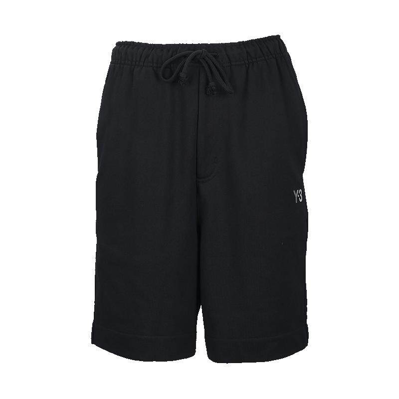 Y-3字母logo系带毛圈布短裤男士
