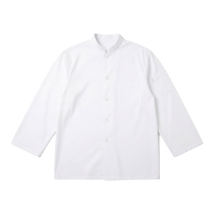 厨师服短袖夏装男女透气工作服酒店后厨厨房长袖七分袖半袖上衣春