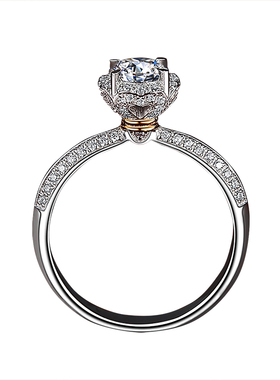 时尚日常手捧花钻石戒指