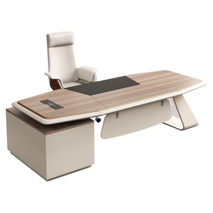 老板桌简约现代办公桌办公室经理桌高档主管桌老板办公桌椅组合