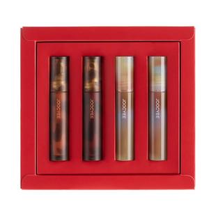 【彩妆礼物】JOOCYEE酵色琥珀贝壳MINI唇釉口红礼盒经典镜雾面