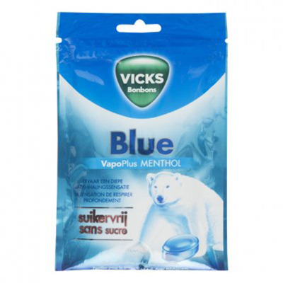超凉vicks大白熊德国薄荷糖润喉